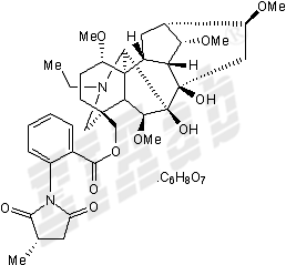 Methyllycaconitine citrate Small Molecule