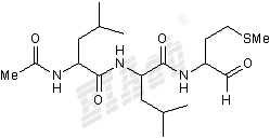 N-Acetyl-L-leucyl-L-leucyl-L-methional Small Molecule