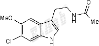 6-Chloromelatonin Small Molecule